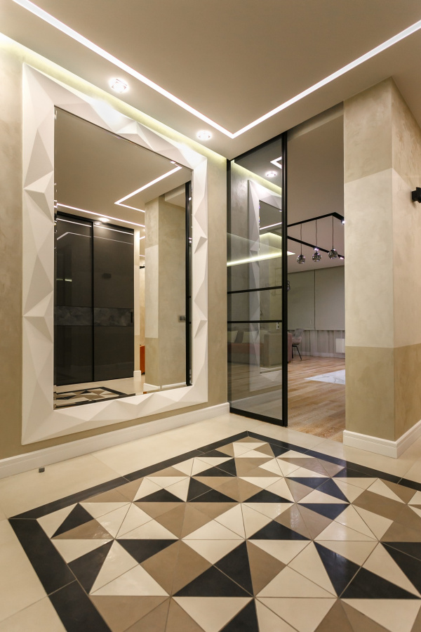 Откатные (раздвижные) стеклянные двери