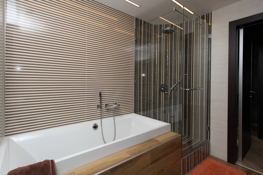 Угловые ограждения для душа